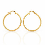Candongas Lary 2.95g / 1 1/4 in Oro Amarillo 18K