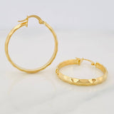 Candongas Lary 2.95g / 1 1/4 in Oro Amarillo 18K