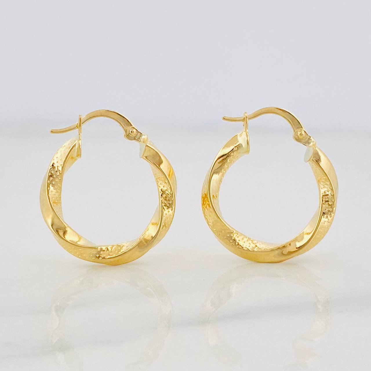 Candongas Lula 1.95g / 3/4 in Oro Amarillo 18K
