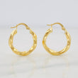 Candongas Lula 1.95g / 3/4 in Oro Amarillo 18K
