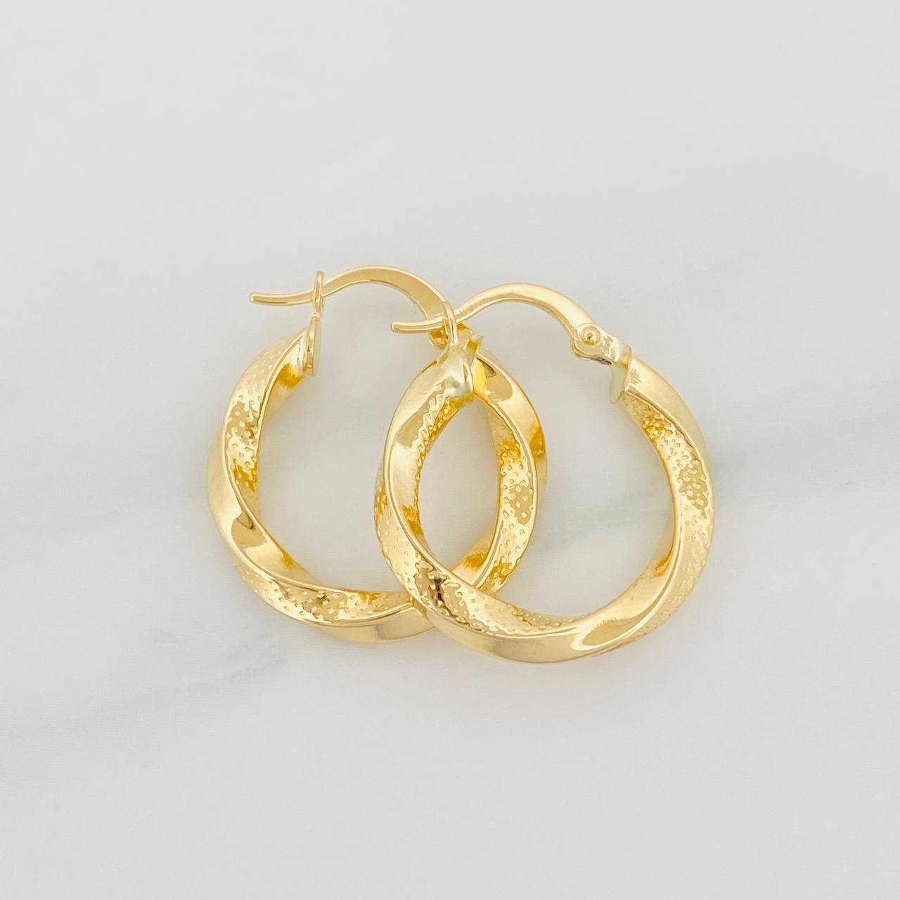 Candongas Lula 1.95g / 3/4 in Oro Amarillo 18K
