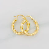 Candongas Lula 1.95g / 3/4 in Oro Amarillo 18K
