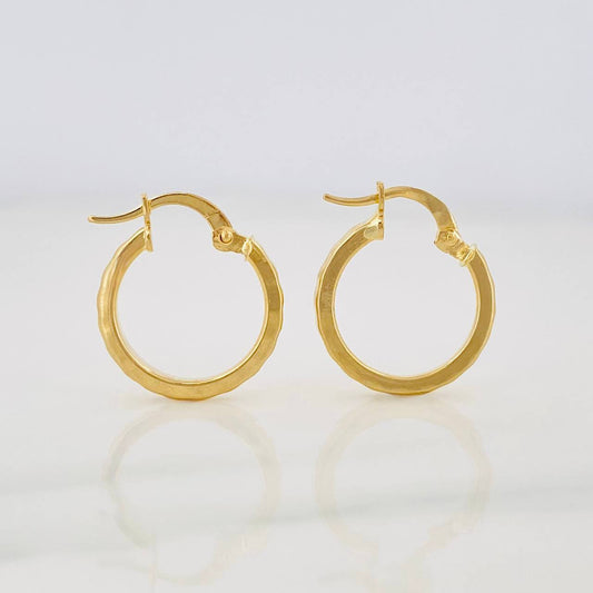 Candongas Somi 1.35g / 3/4 in Oro Amarillo 18K