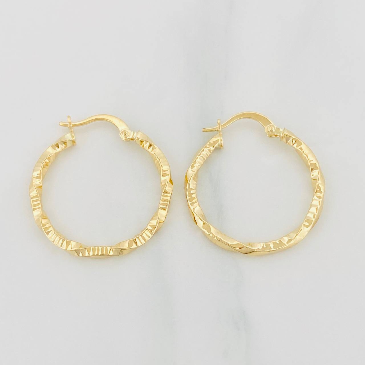 Candongas Kataleya 1.6g / 1 in Oro Amarillo 18K
