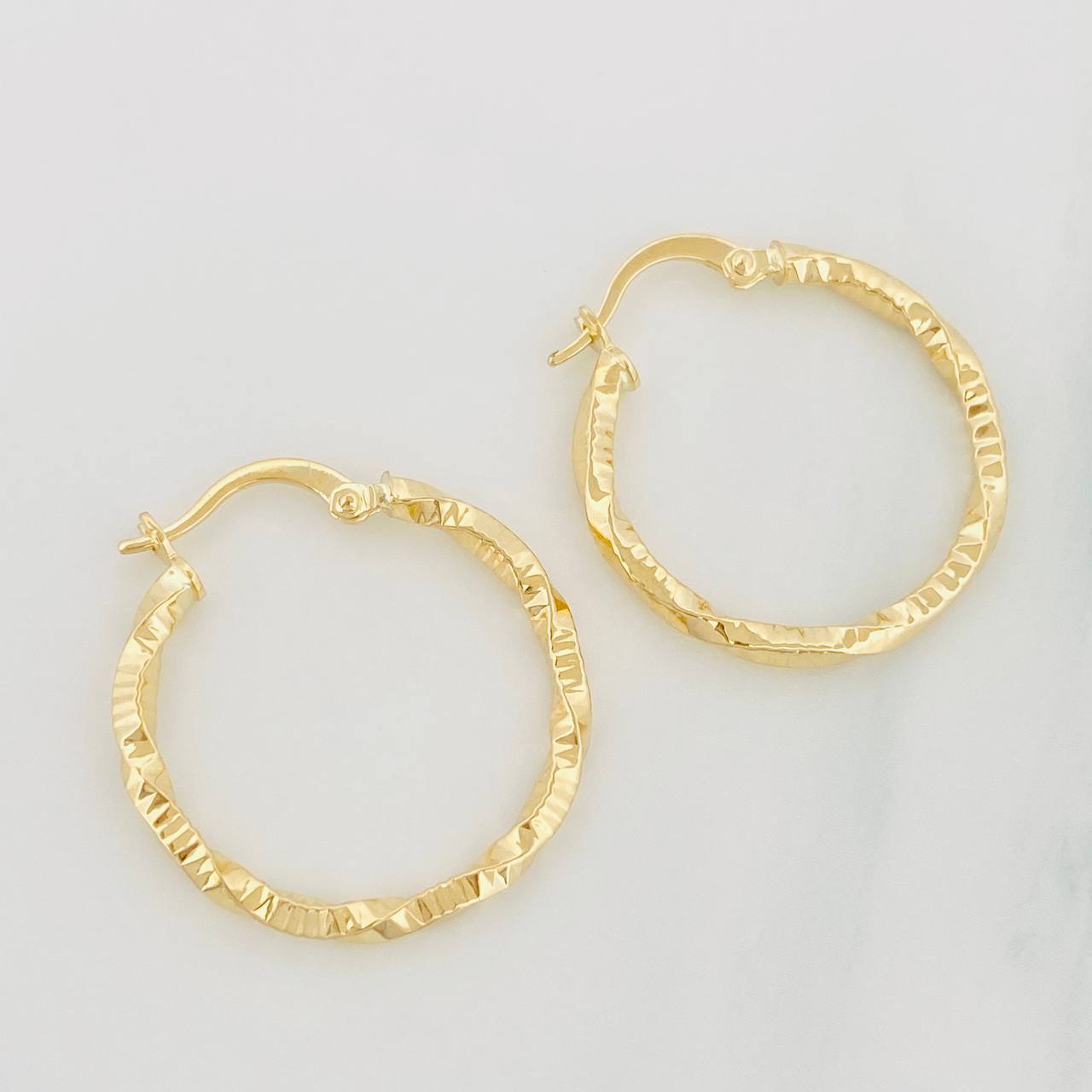 Candongas Kataleya 1.6g / 1 in Oro Amarillo 18K