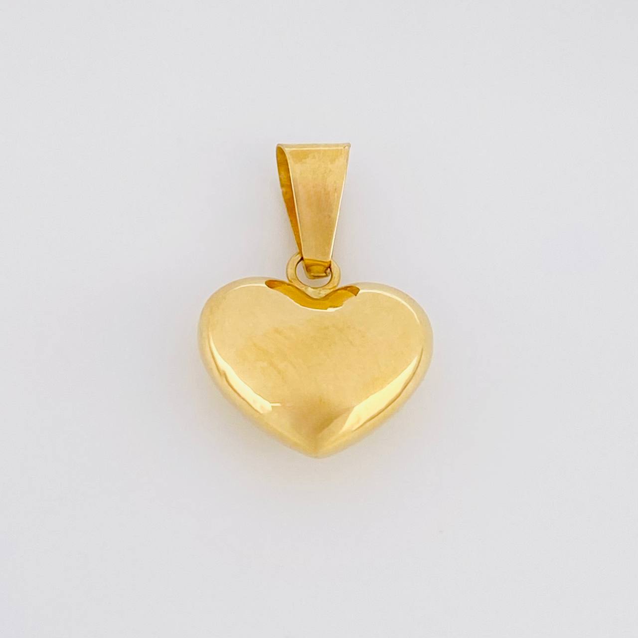 Dije Corazón 1.15g / 3/4 in Oro Amarillo 18K