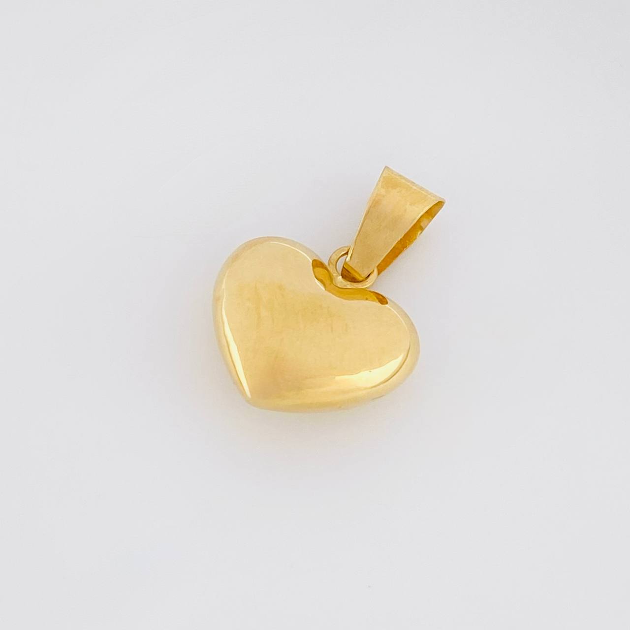 Dije Corazón 1.15g / 3/4 in Oro Amarillo 18K