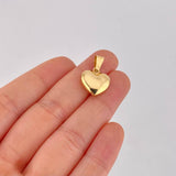 Dije Corazón 1.15g / 3/4 in Oro Amarillo 18K