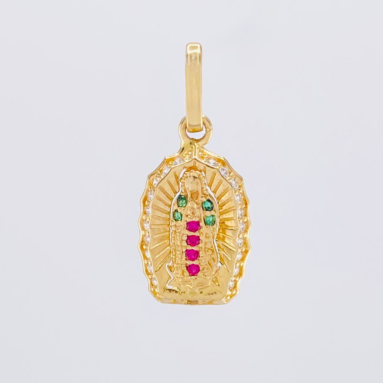 Dije Virgen de Guadalupe 1.2g / 3/4 in Oro Amarillo 18K