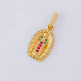 Dije Virgen De Guadalupe 1.25g / 3/4 in Oro Amarillo 18K