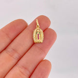 Dije Virgen de Guadalupe 1.35g / 3/4 in Oro Amarillo 18K