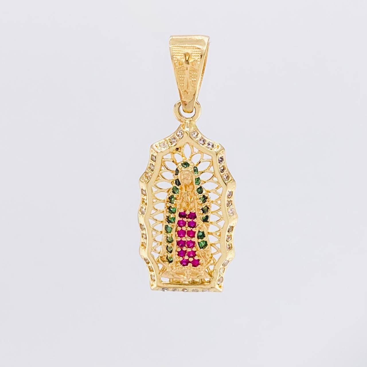 Dije Virgen De Guadalupe 3.15g / 1 1/4 in Oro Amarillo 18K