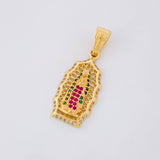 Dije Virgen De Guadalupe 3.15g / 1 1/4 in Oro Amarillo 18K