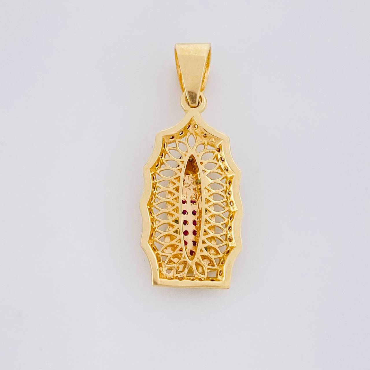 Dije Virgen De Guadalupe 3.15g / 1 1/4 in Oro Amarillo 18K
