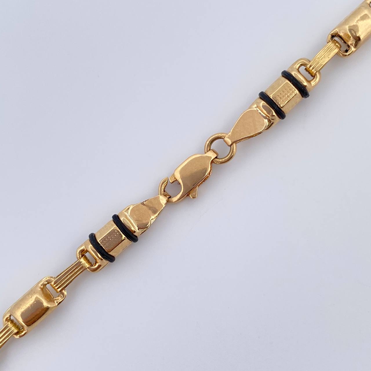 Rustic Barrel Chain 14.35gr / 60cm / 18K Gold &