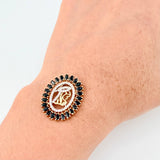 Dije Herraje Silueta Virgen Maria 2.8gr / 1 in / Oro Amarillo 18K