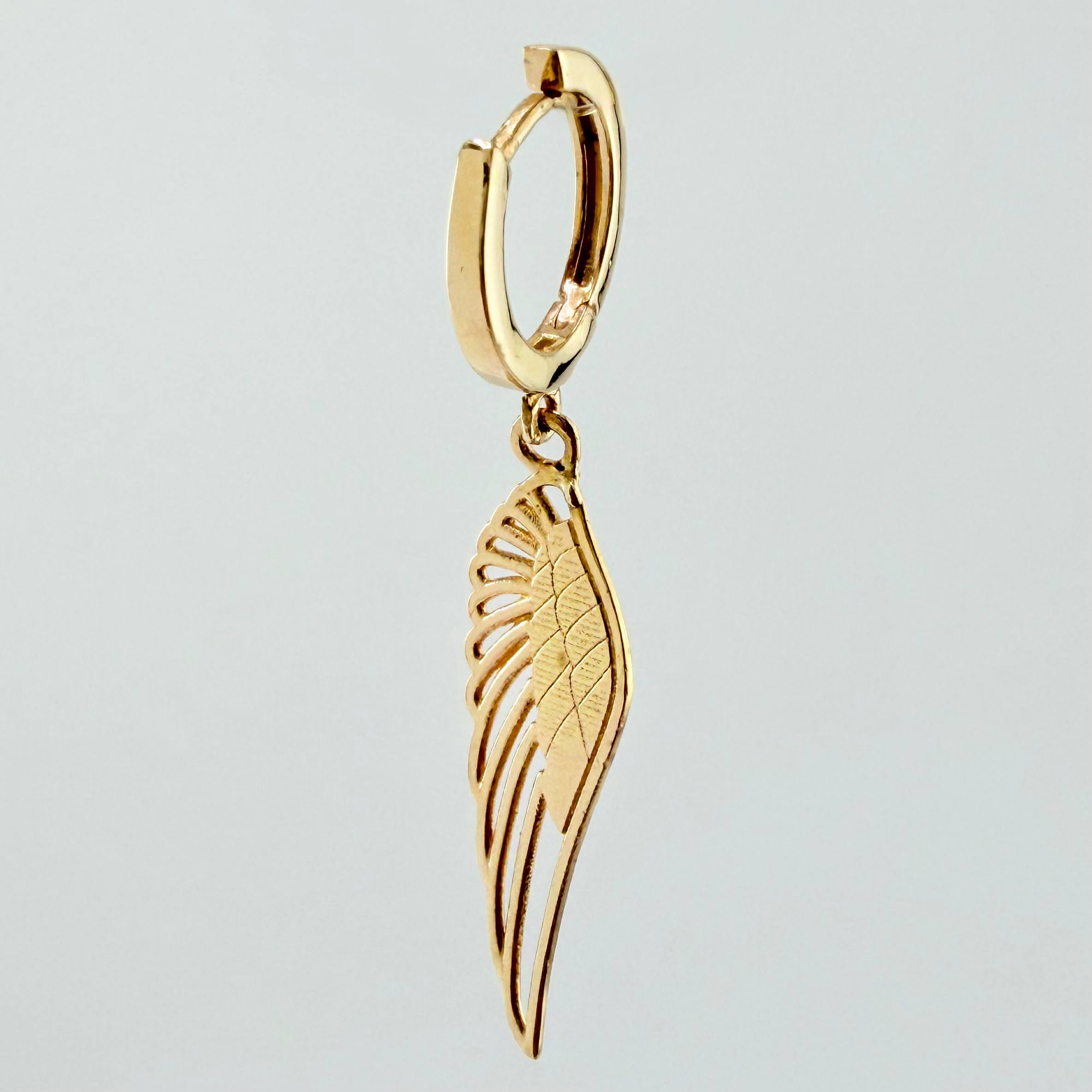 Piercing Ala 1.7gr / 1 1/2 in / Oro Amarillo 18K