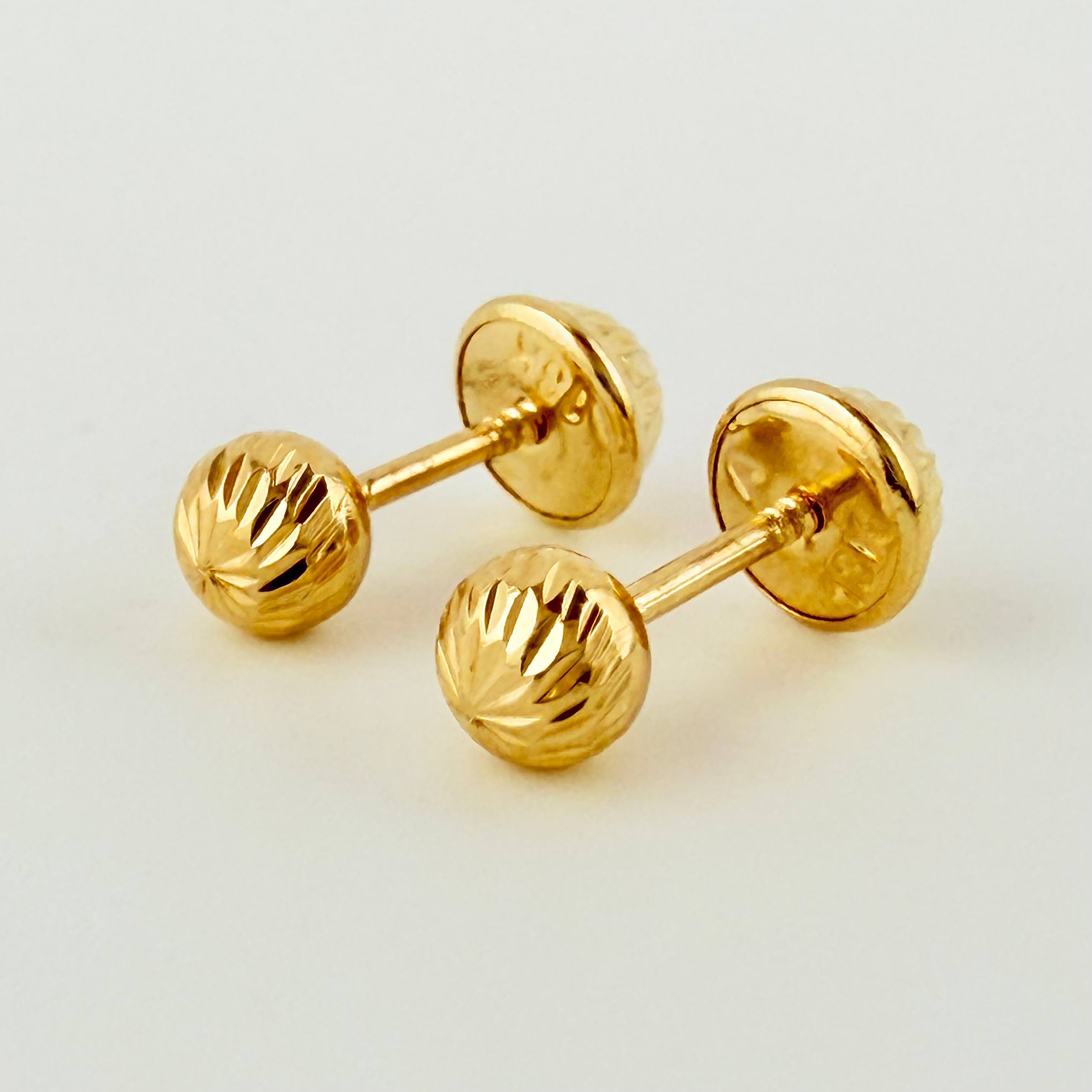 Topos Bola 0.55gr / 4mm Oro Amarillo 18K &