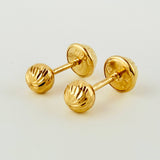 Topos Bola 0.55gr / 4mm Oro Amarillo 18K &