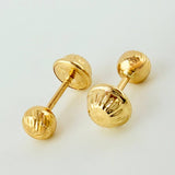Topos Bola 0.55gr / 4mm Oro Amarillo 18K &