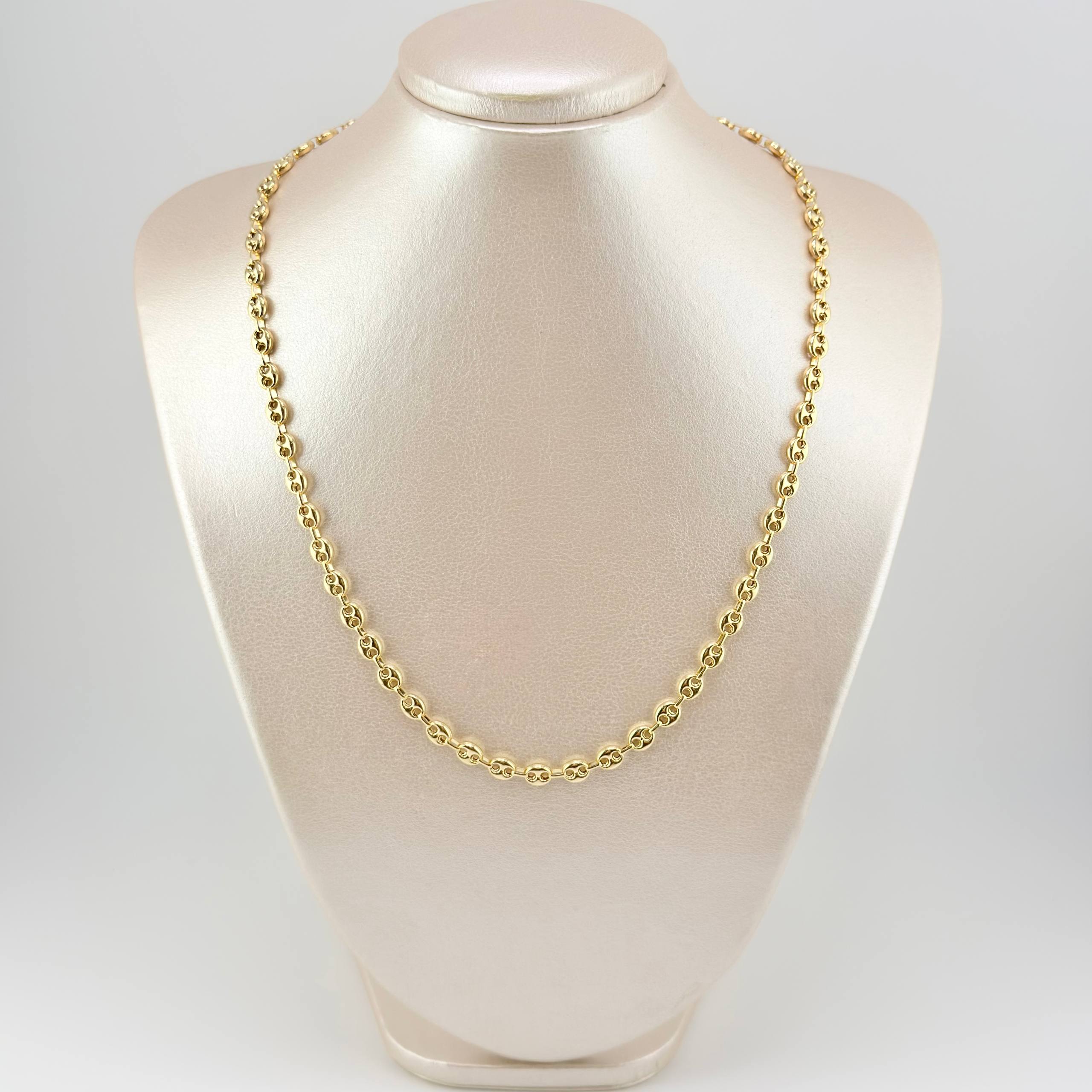 Cadena GC 9.7gr / 19 3/4 in / 5.4mm Oro Amarillo 18K