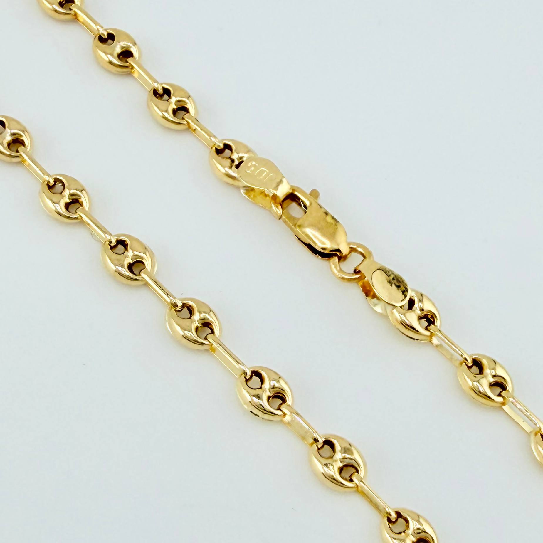 Cadena GC 6.1gr / 25 1/2 in / 3.1mm Oro Amarillo 18K