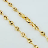 Cadena GC 6.4gr / 25 1/2 in / 3.3mm Oro Amarillo 18K