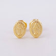 Topos Virgen Milagrosa 0.6 g / in / 7.3 mm Oro Amarillo 18K