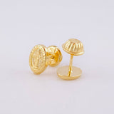 Topos Virgen Milagrosa 0.6 g / in / 7.3 mm Oro Amarillo 18K