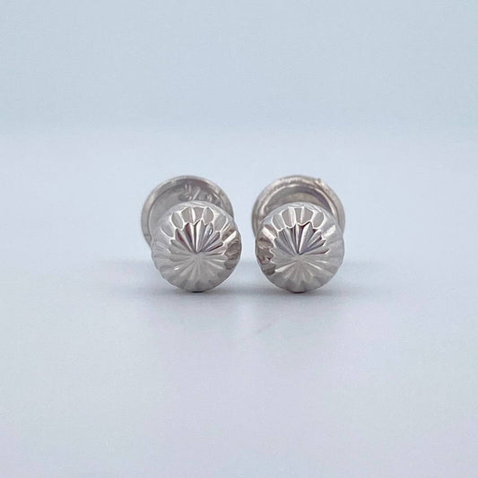 Stud Earrings Bead 0.6gr / 18K Gold &