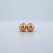 Stud Earrings 0.6gr / 18K Gold &