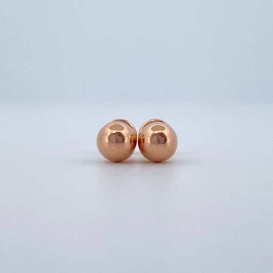 Stud Earrings 0.6gr / 18K Gold &