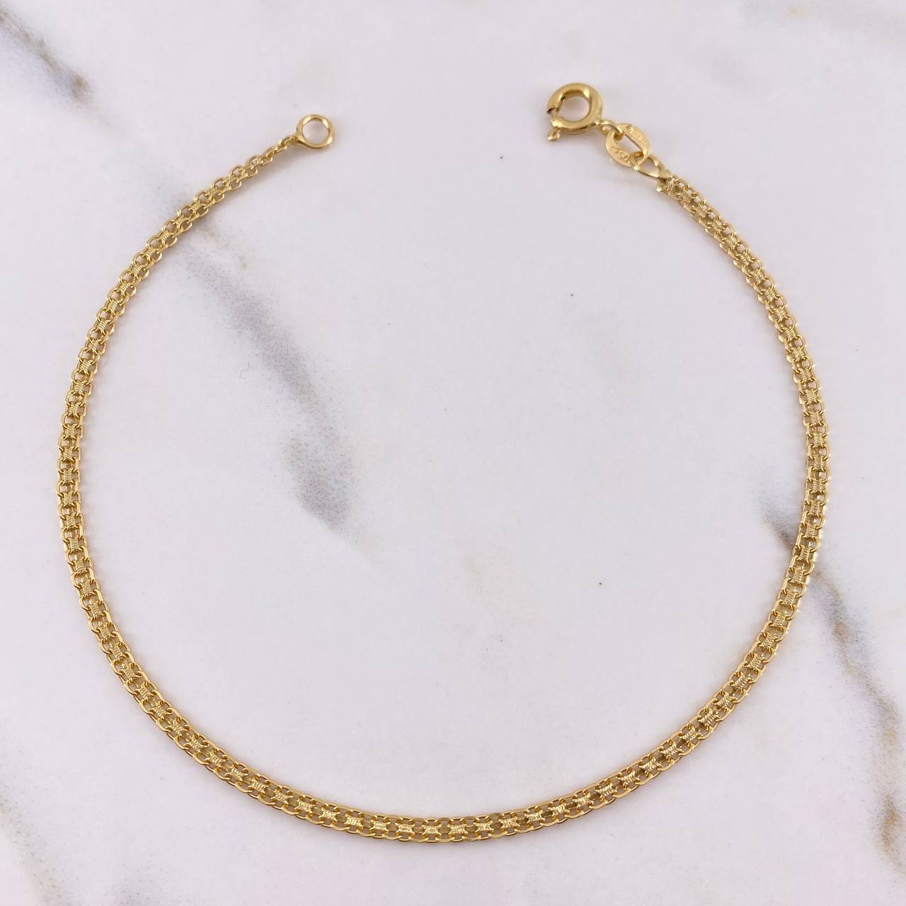 Bismark Bracelet 2gr / 19cm / 2mm Yellow Gold +1 18K #