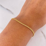 Bismark Bracelet 2gr / 19cm / 2mm Yellow Gold +1 18K #