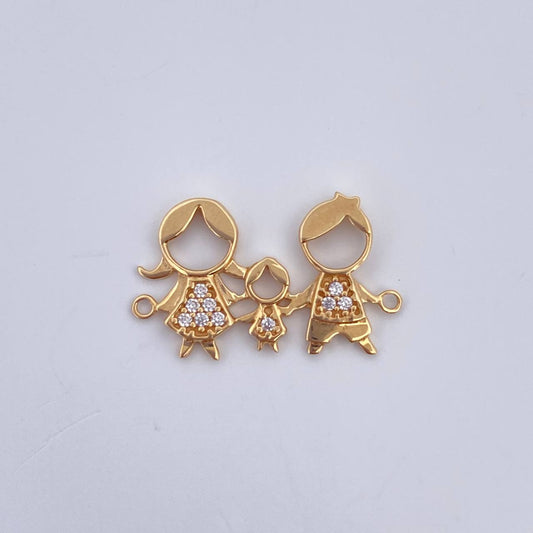 Charm Family 1gr / 1.8cm / 18K Gold &