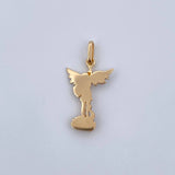 Pendant San Miguel Archangel 1.75gr / 2.7cm / Three Golds 18K $