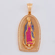 Pendant Virgin of Guadalupe 18 g / 2 1/2 in 18K Rose Gold