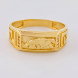 Tribal Panther Ring 4.35 g / T10 1/4 18K Yellow Gold