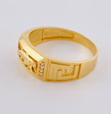 Tribal Panther Ring 4.35 g / T10 1/4 18K Yellow Gold