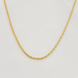 Cadena Lazo 1.15g / 24 in / 1.12mm Oro Amarillo 18K