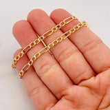 Cadena Figaro 5.6g / 24 in / 3.35mm Oro Amarillo 18K