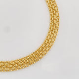 Bismark Bracelet 8.2g / 7 1/2 in / 6.13mm Yellow Gold 18K