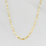 Cadena Aro Seguido 0.75g / 18 in / 1.56mm Oro Amarillo 18K