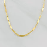 Mirror Flower Chain 2.1g / 18 in / 1.73mm Yellow Gold 18K
