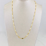 Cadena Aro Seguido 2.05g / 18 in / 2.04mm Oro Amarillo 18K
