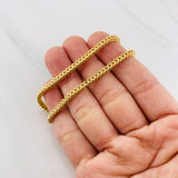 Cadena Franco 14.35g / 24 in / 3.2mm Oro Amarillo 18K