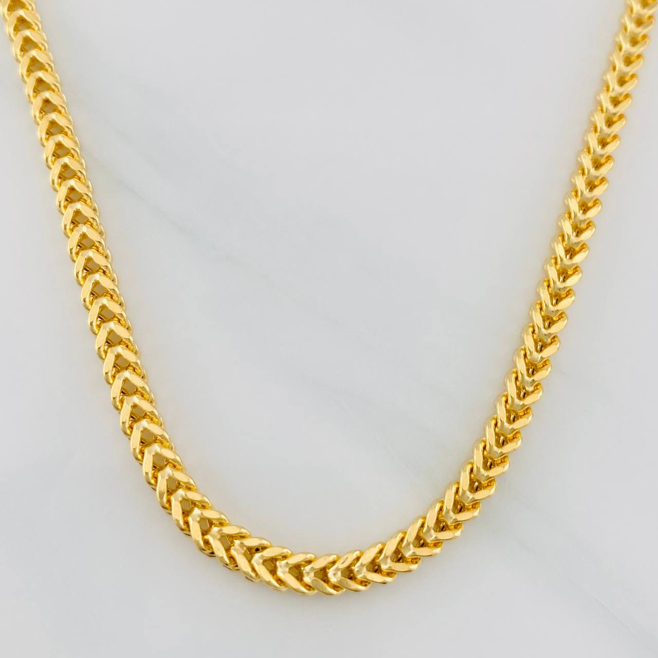 Cadena Franco 14.35g / 24 in / 3.2mm Oro Amarillo 18K