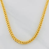 Cadena Franco 14.35g / 24 in / 3.2mm Oro Amarillo 18K