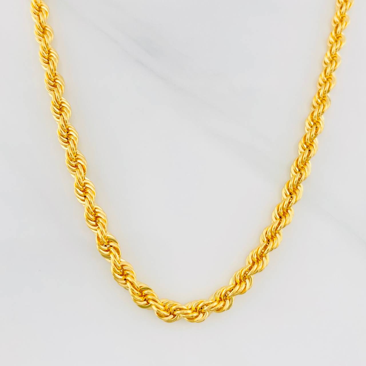 Rope Chain 14.8g / 24 in / 4.2mm Yellow Gold 18K