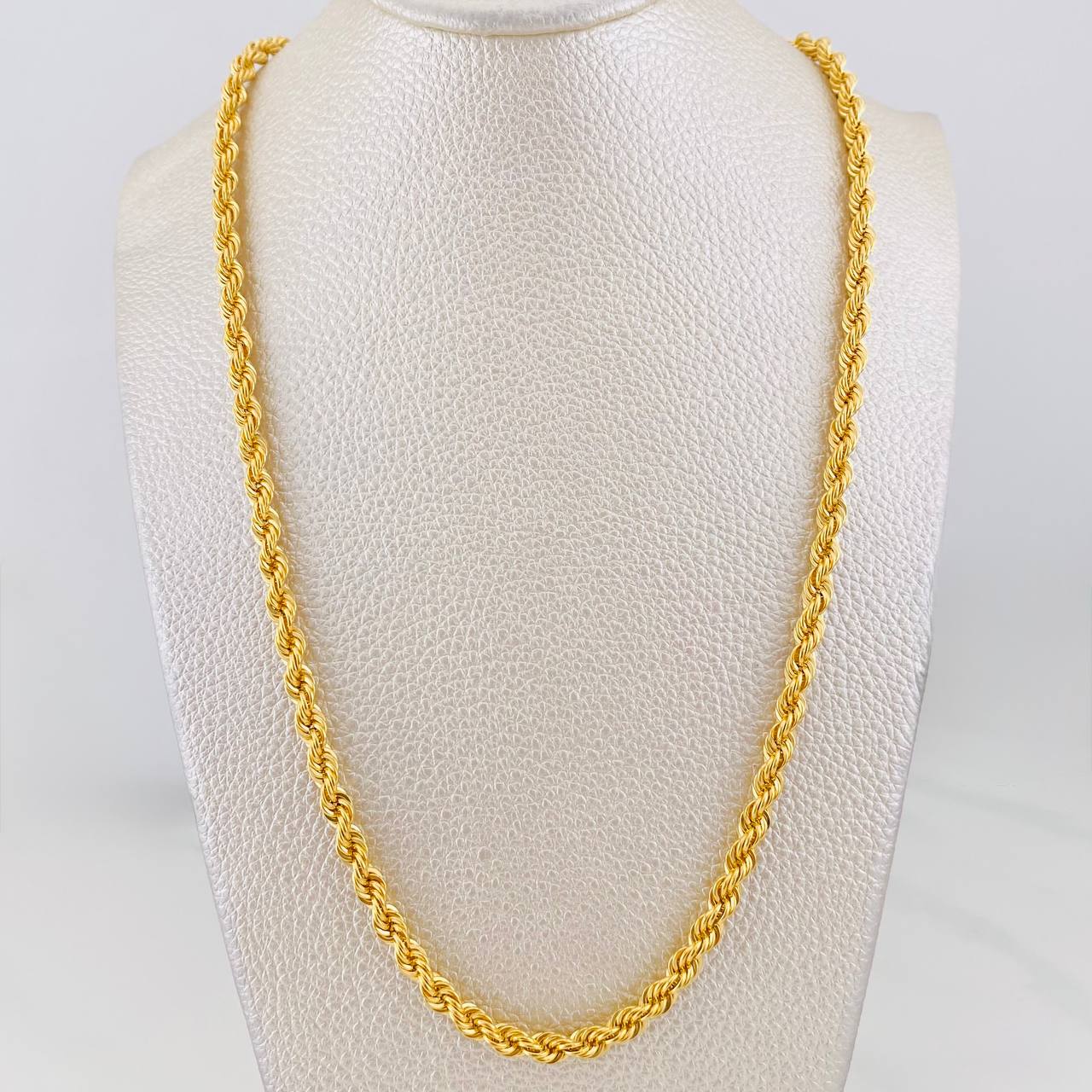 Rope Chain 14.8g / 24 in / 4.2mm Yellow Gold 18K